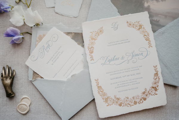 Undangan Penikahan Sederhana Semi Custom